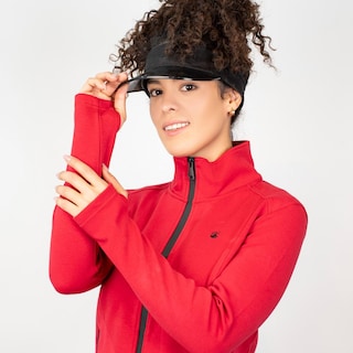 Foto 6 | Foto 6 | Sudadera Greenlander Entallada Para Mujer Con Capucha Rojo