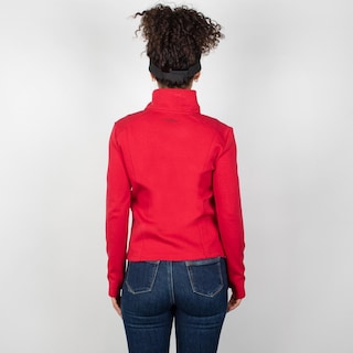 Foto 7 | Foto 7 | Sudadera Greenlander Entallada Para Mujer Con Capucha Rojo