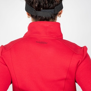 Foto 8 | Foto 8 | Sudadera Greenlander Entallada Para Mujer Con Capucha Rojo