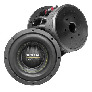 Foto 1 | Foto 1 | Subwoofer 8 Pulg Steelpro Nano-atom-8 Competencia 4+4 Ohm 1300w