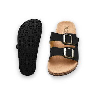 Foto 3 | Foto 3 | Sandalia Zen Color Negro Piel Sintetica