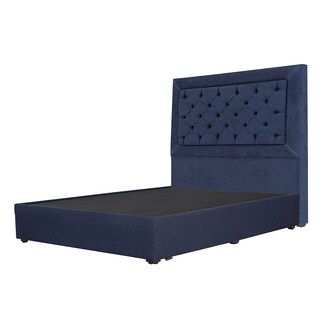 Foto 2 | Foto 2 | Cabecera Dicasa Mary Azul Queen Size + Base Cama
