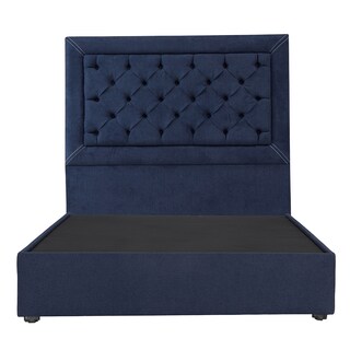 Foto 3 | Foto 3 | Cabecera Dicasa Mary Azul Queen Size + Base Cama