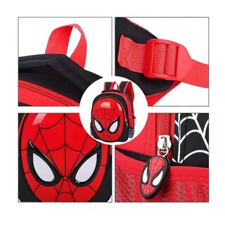 Foto 2 | Foto 2 | Mochila Preescolar Spider Man 3d Color Rojo
