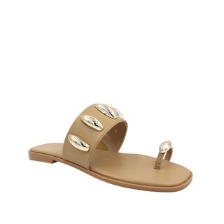 Foto 2 | Foto 2 | Sandalia Piso Senties Tendencia Aplicaciones Metálicas Para Mujer