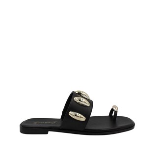 Foto 1 | Foto 1 | Sandalia Piso Senties Tendencia Aplicaciones Metálicas Para Mujer