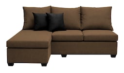 Sala Esquinera El Bazar Store Bergen Chocolate 180x140 Cm Lado Derecho E Izquierdo Lino Nacional