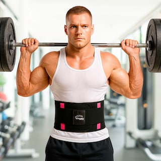 Foto 6 | Foto 6 | Faja de Comprensión Elástica Gym Muuk Fitness Soporte Lumbar Unisex