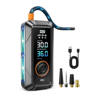 Foto 1 | Foto 1 | Bomba De Aire Inalambrica Para Inflar Llantas De Auto Y Moto Eo Safe Imports Esi-24239 Negro