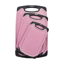Juego De Tablas De Cocina 3 Pzas Eo Safe Imports Esi-24348 Rosa