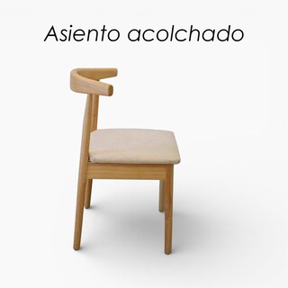 Foto 8 | Foto 8 | Comedor Redondo Ilios Innova Madera 6 Sillas