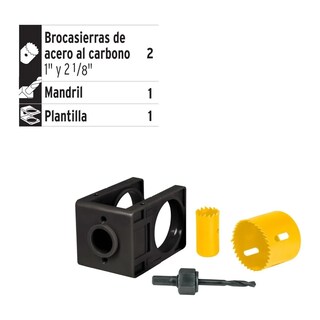 Foto 2 | Foto 2 | Juego Para Instalar Cerraduras 4pz Eo Safe Imports Esi-24272 Multicolor