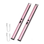 Encendedor Eléctrico Recargable Usb Multiusos 2pcs Eo Safe Imports Esi-24591 Rosa