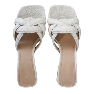 Foto 3 | Foto 3 | Sandalia De Tacón Mada Telmo Blanco Estilo Animal Print Para Mujer