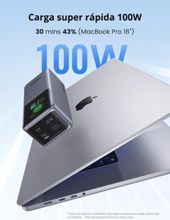 Foto 2 | Foto 2 | Power Bank Ugreen Nexode 20 000mah De 130w Pantalla Digital Gris