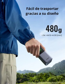 Foto 6 | Foto 6 | Power Bank Ugreen Nexode 20 000mah De 130w Pantalla Digital Gris
