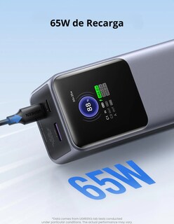 Foto 8 | Foto 8 | Power Bank Ugreen Nexode 20 000mah De 130w Pantalla Digital Gris