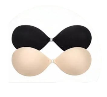 Foto 1 | Foto 1 | Brasier Strapless Push Ups Invisible Modelo Negro 2 Piezas
