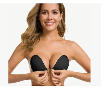 Foto 6 | Foto 6 | Brasier Strapless Push Ups Invisible Modelo Negro 2 Piezas