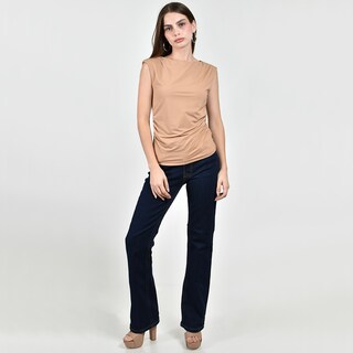 Foto 4 | Foto 4 | Blusa Roman Fashion Drapeada Sin Mangas Para Mujer