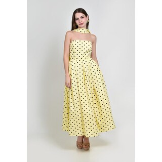 Foto 1 | Foto 1 | Vestido Roman Fashion De Lunares Con Lazo Para Mujer