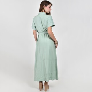 Foto 3 | Foto 3 | Vestido Roman Fashion Camisero Con Cinto Para Mujer