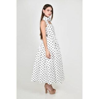 Foto 2 | Foto 2 | Vestido Roman Fashion De Lunares Con Lazo Para Mujer