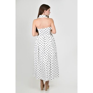 Foto 3 | Foto 3 | Vestido Roman Fashion De Lunares Con Lazo Para Mujer