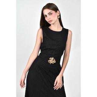 Foto 4 | Foto 4 | Vestido Roman Fashion Con Detalle Metálico Para Mujer