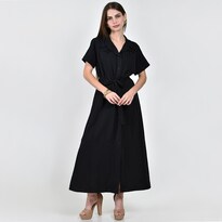 Vestido Roman Fashion Camisero Con Cinto Para Mujer