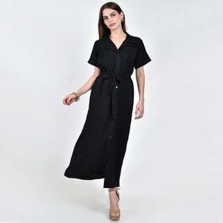 Foto 5 | Foto 5 | Vestido Roman Fashion Camisero Con Cinto Para Mujer