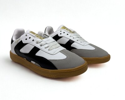 Foto 1 | Foto 1 | Tenis Casual Risel Blanco Con Negro 1498 Para Mujer 1 Par