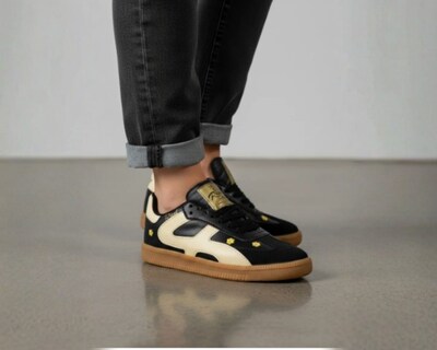 Foto 4 | Foto 4 | Tenis Casual Risel Nrgo Con Amarillo Flores 1498 Para Mujer 1 Par