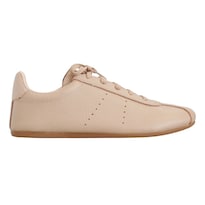 Tenis Mada Mimi Beige De Piel Para Mujer