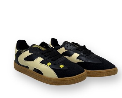 Foto 1 | Foto 1 | Tenis Casual Risel Nrgo Con Amarillo Flores 1498 Para Mujer 1 Par