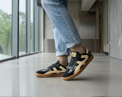 Foto 3 | Foto 3 | Tenis Casual Risel Nrgo Con Amarillo Flores 1498 Para Mujer 1 Par