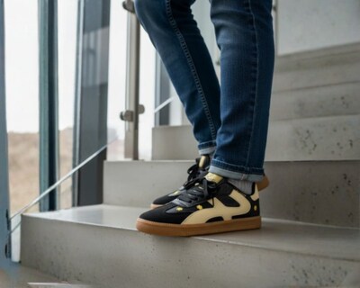 Foto 5 | Foto 5 | Tenis Casual Risel Nrgo Con Amarillo Flores 1498 Para Mujer 1 Par