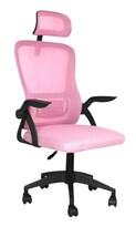 Silla Ergonómica De Oficina Con Ajuste Modelo Rosa
