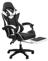 Silla Gamer Reclinable Giratoria Ergonómica Modelo Blanco