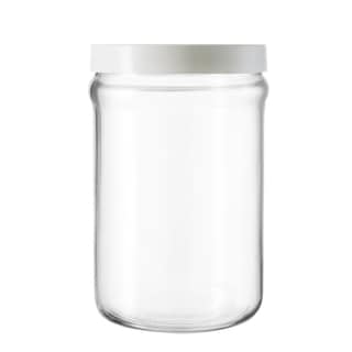 Foto 1 | Foto 1 | Contenedor Borgonovo Ortes De Vidrio Con Tapa Blanca 5000 Ml