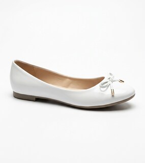 Foto 1 | Foto 1 | Balerinas Golden Shoes 0825 Blanco Charol Para Mujer