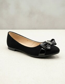 Foto 2 | Foto 2 | Balerinas Golden Shoes 0245 Negro Elegantes Para Mujer