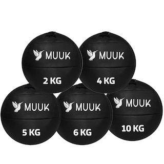 Foto 6 | Foto 6 | Kit Balón Medicinal de Azote 4 kg Muuk Fitness para Cross Training y Gym