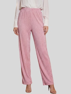 Foto 5 | Foto 5 | Pantalón Corte Recto Con Brillos Sutiles Súper Cómodo Panta-1012 Rosa Estilo Elegante Y Moderno Para Mujer