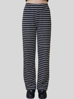 Foto 5 | Foto 5 | Pantalón Recto A Rayas Diseño Sofisticado Pant-060 Negro Comodidad Total Para Look Casual Chic Y Elegancia Moderna Para Mujer