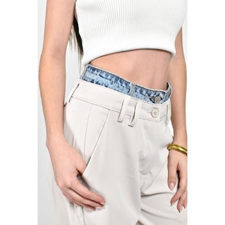 Foto 4 | Foto 4 | Pantalón Roman Fashion Con Pretina Doble Para Mujer