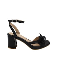 Sandalias Tacón Ancho Senties Cómodas Fiesta Para Mujer