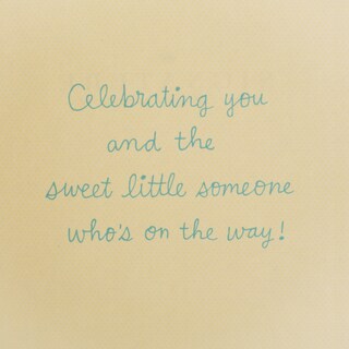 Foto 4 | Foto 4 | Tarjeta De Felicitación Hallmark Signature Baby Shower Con Sobre - Venta Internacional.