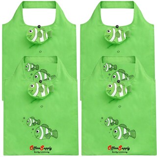 Foto 2 | Foto 2 | Bolsa Para Supermercado Office Supply Mxagg-004 4 Piezas Verde