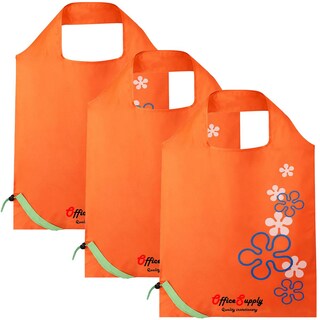 Foto 1 | Foto 1 | Bolsa Ecológica Office Supply Mxtcu-003 3 Piezas Anaranjado